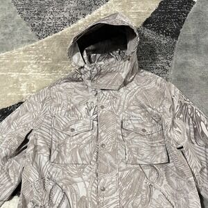 Alpha Industries‎ Jacket Mens Medium Khaki Botanic Camo Tactical M-65 Field Coat